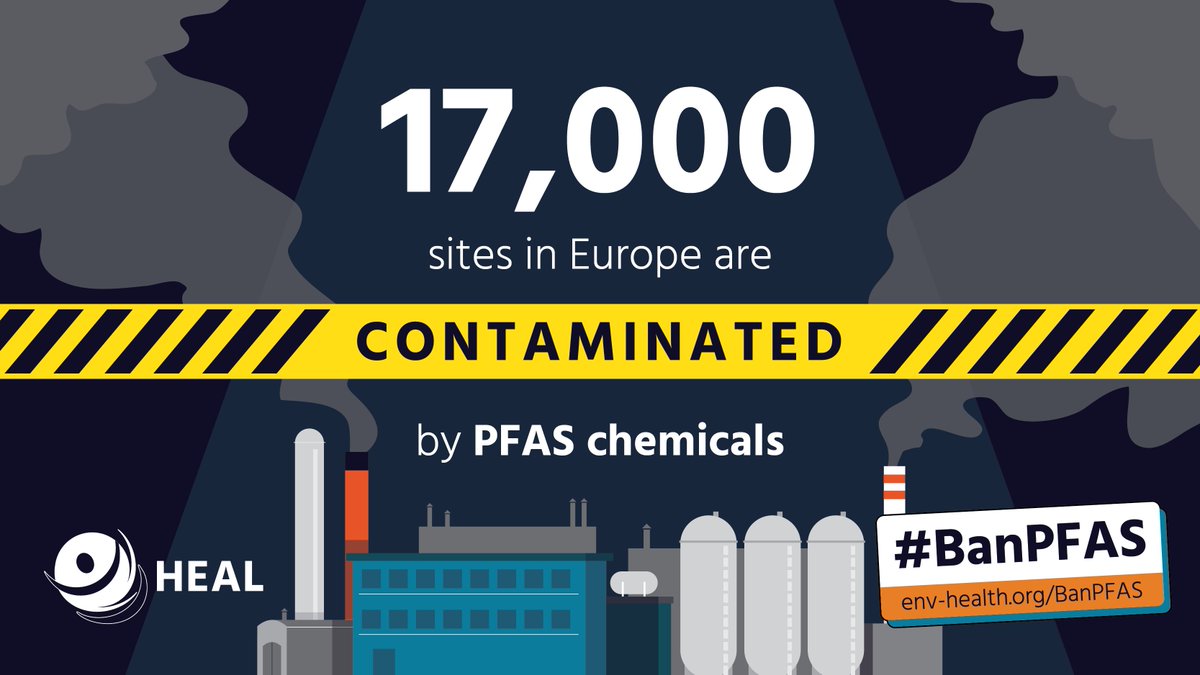 It's impossible to turn a blind eye to #PFAS and their devastating impact on people's health. 🚨 Let's dive into the facts and figures behind #ForeverChemicals. 🏭 👉 Learn more & help us take action to #BanPFAS for good: ow.ly/Xvoo50RhnPq 🧶⬇️