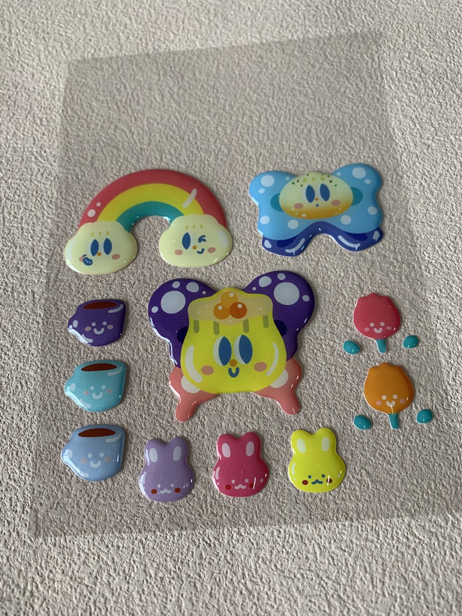 Ericcustomcraft's tweet image. Anyone love the custom 3D epoxy sticker sheet?😬😬#stickersheet #customsticker #3dsticker