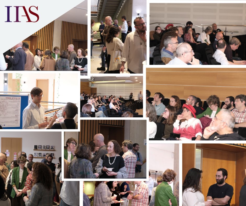 Last Thursday, IIAS hosted the Annual Conference of Medieval Researchers in Israel. Scholars from various institutions convened to explore medieval society, from legal proceedings to culinary practices. Grateful to all participants and supporters! #IIAS #MedievalResearch