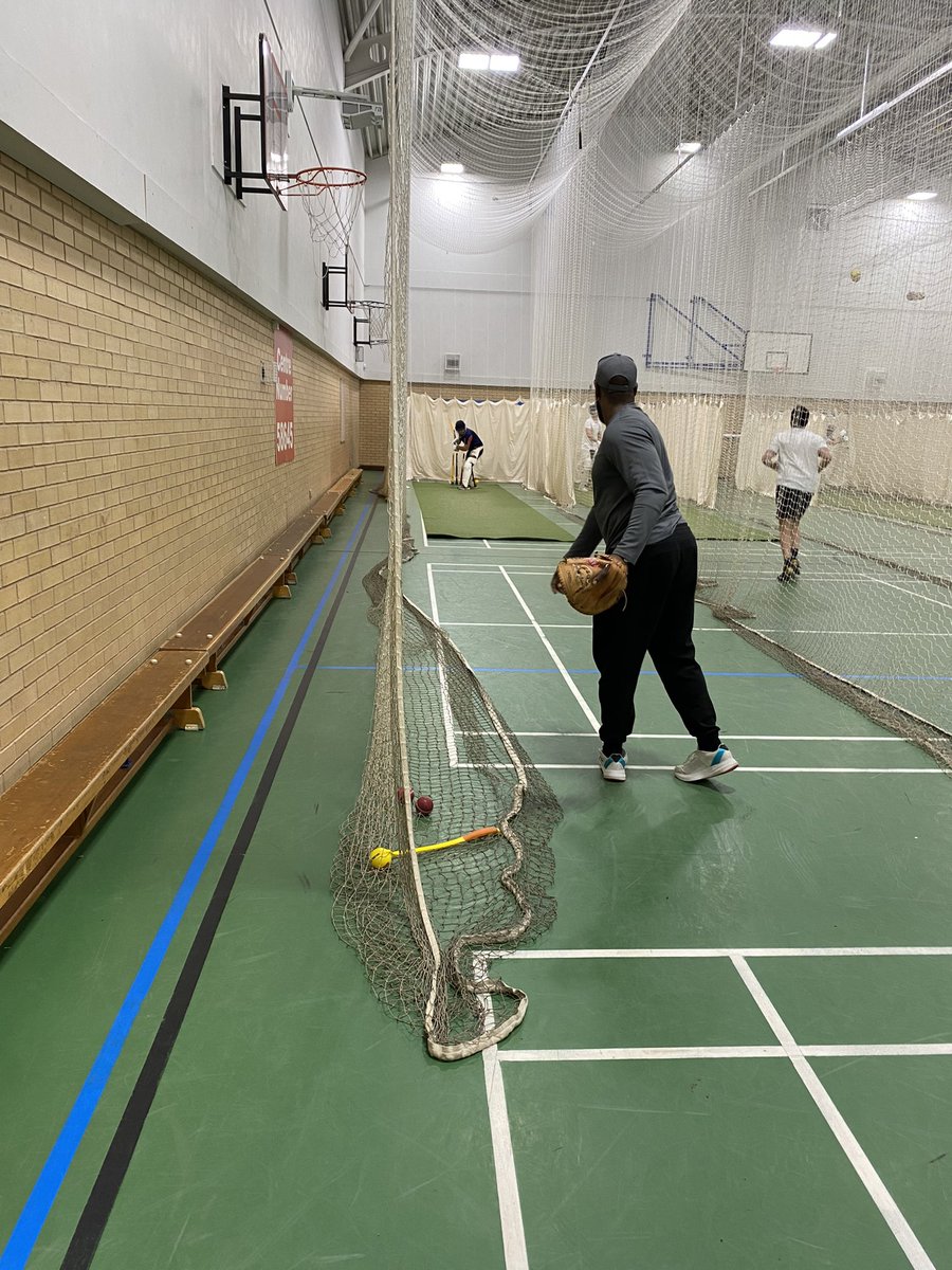 Good training last night with England and Hampshire legend Michael Carberry putting us through our paces.
