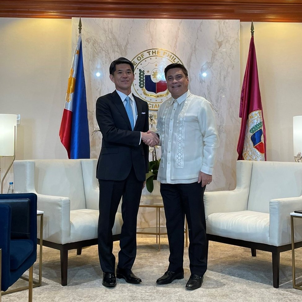 Great honor & pleasure to meet SP @migzzubiri today. Had the opportunity to reaffirm our commitment in taking our strategic partnership to new heights! Wholeheartedly appreciate 🇵🇭 legislators’ efforts to create even more steadfast bilateral relations between our two countries.