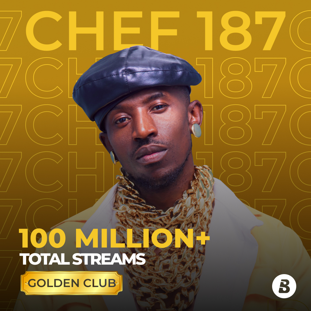 🏆We say a Huge congratulations to @Chefy187, as this certified hitmaker hits one hundred million streams on Boomplay! 🔥New member to the #BoomplayGoldenClub！ Run up all his essential tracks to celebrate! Boom.lnk.to/100MStreamsChe… #Chef187100mBoomplayStreams #Boomplay #Chef187