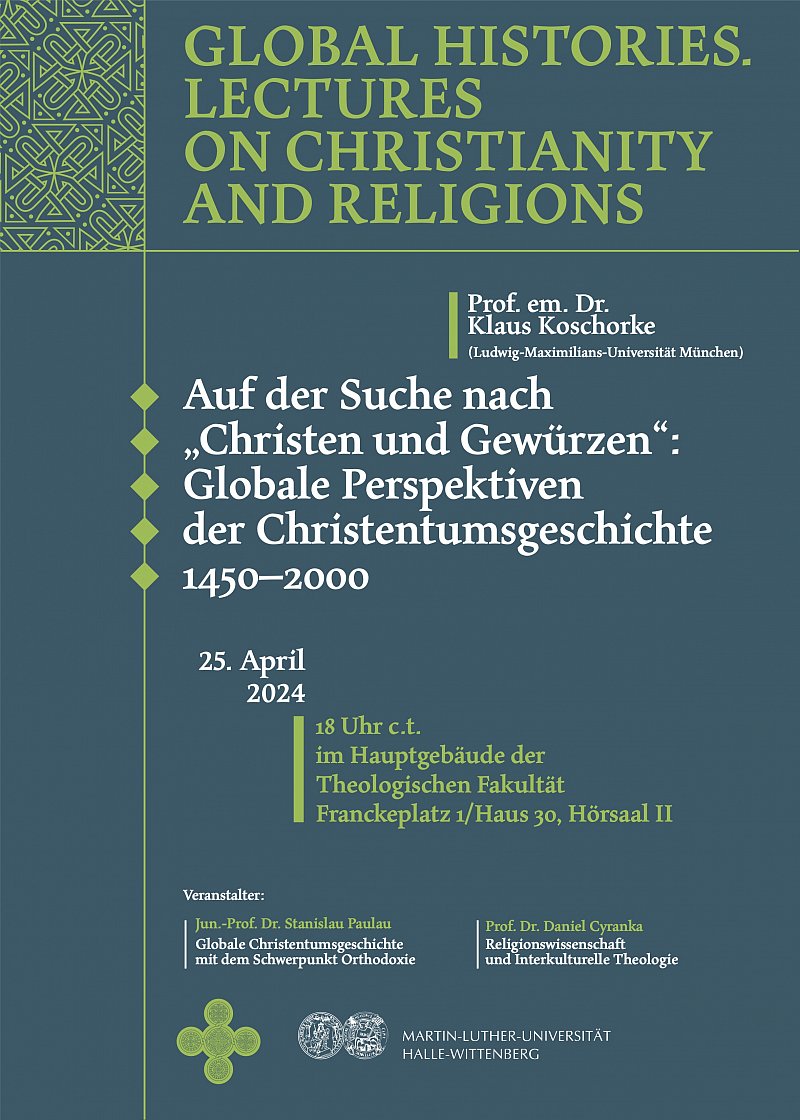 Herzliche Einladung an alle, die in der Nähe von Halle sind!