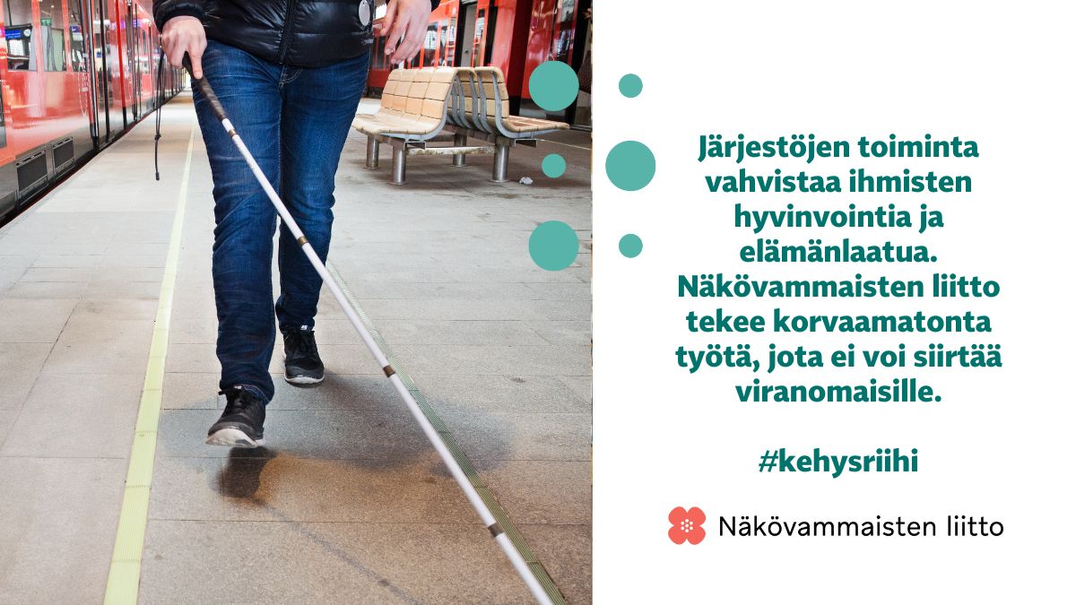 Järjestöissä tehdään työtä, jota eivät viranomaiset tee. Jos järjestöt ajetaan alas, kuka ottaa koppia? #kehysriihi #järjestöt