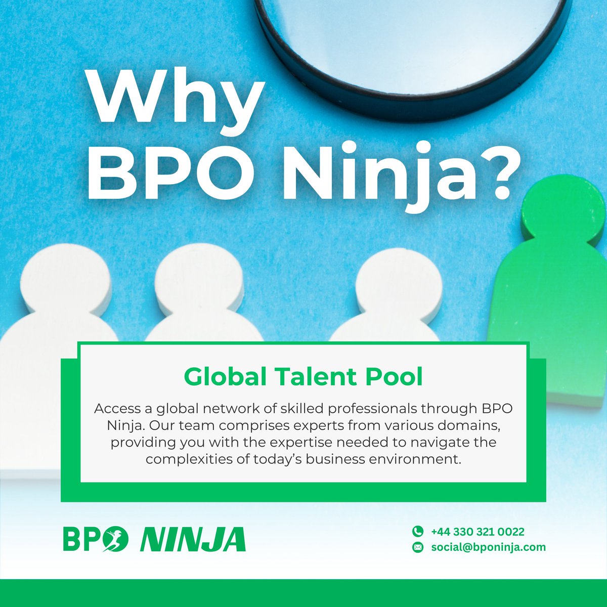 Dive into our Global Talent Pool! Access a diverse network of skilled professionals worldwide, ready to tackle the challenges of today's business landscape. 

Contact us: 
P: +44 330 321 0022 
E: social@bponija.com 
W: eu1.hubs.ly/H08DKvK0 

#BPO #CostCutting #UKCompanies