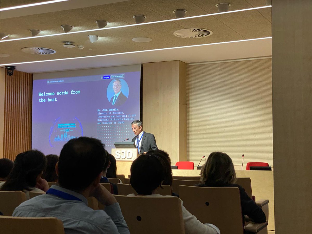 ICFOnians's tweet photo. Today we are celebrating the BMPN annual meeting, focused on photonics for pediatrics, at the @SJDbarcelona_es

Dr. Ariadna Martínez from @ICFOnians and Dr. Joan Comella, director of @IRSJD_info welcome attendees and open the session.

👉https://t.co/P24wGjV3fD https://t.co/uBT8quVDRm