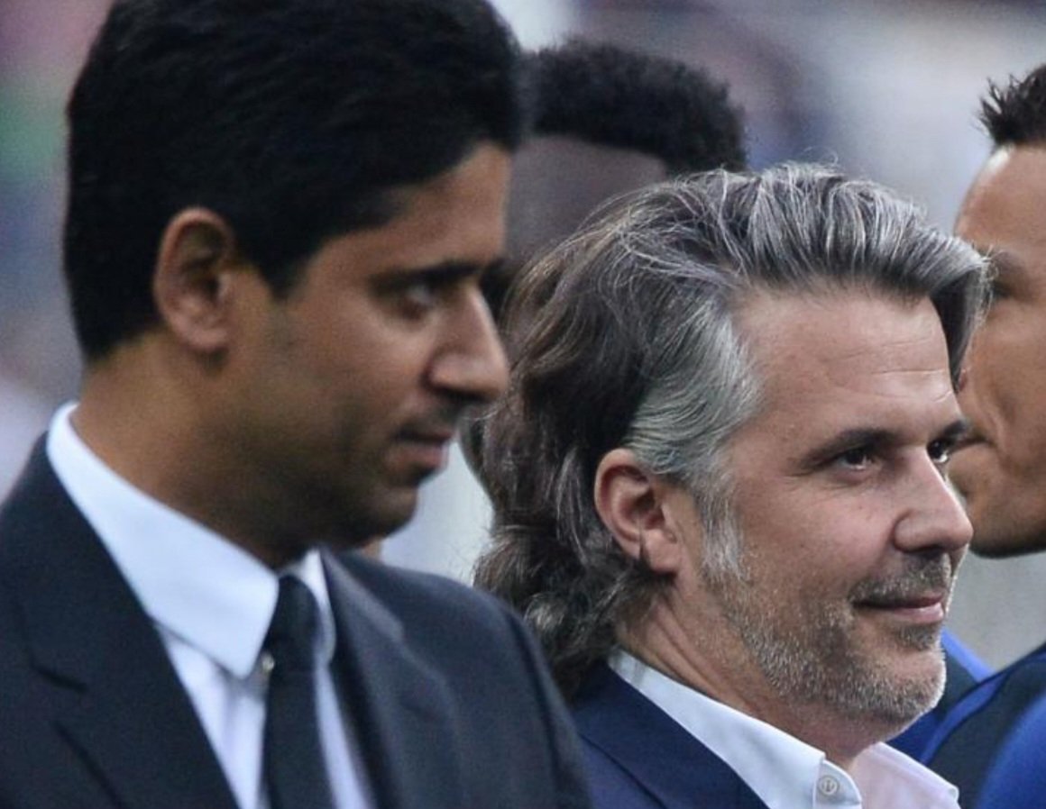 ch_bouchet's tweet photo. L'euphorie de notre bon Nasser #Remontada @PSG_inside va-t-elle le conduire à remplir la sébille tendue par Labrune #LFP de bons gros millions d'euros ou, au contraire, le convaincre que seule l'Europe, finalement, compte? Le dénouement est proche. #mainbasse https://t.co/pBwyTuyRH2