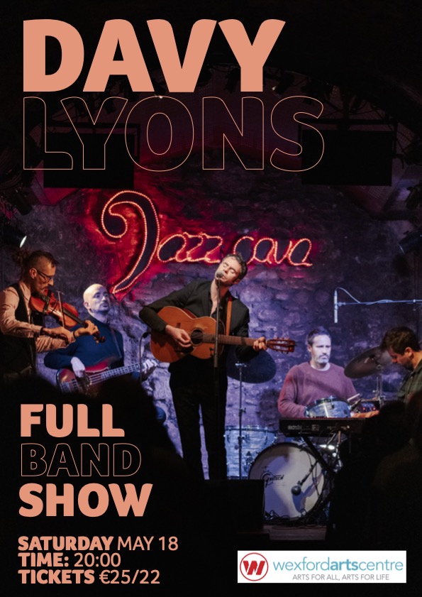 Delighted to be coming back with the band for a hometown gig in <a href="/wexfordarts/">@Wexford Arts Centre</a>  Saturday May 18th as part of the Arts Centre's 50th anniversary celebrations. 

Tickets available here: wexfordartscentre.ticketsolve.com/.../873642249