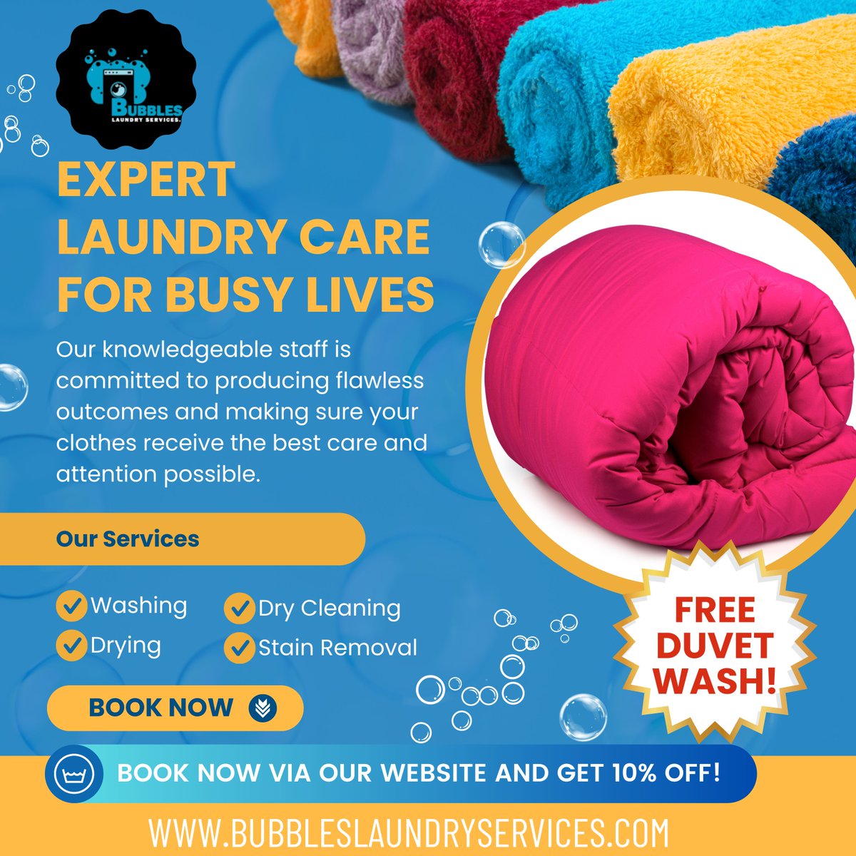 🌟 Our expert team is here to make laundry day a breeze, so you can focus on what matters most. Plus, don't miss our exclusive offer! #LaundryService #FreshnessEveryday 🧺🌸#BuildingLIVESScholarship #Tuliwashow #OPPOReno11F5GKe Adopt A Student Cup of UjiKenya #KuzaICTAwardsLaunch