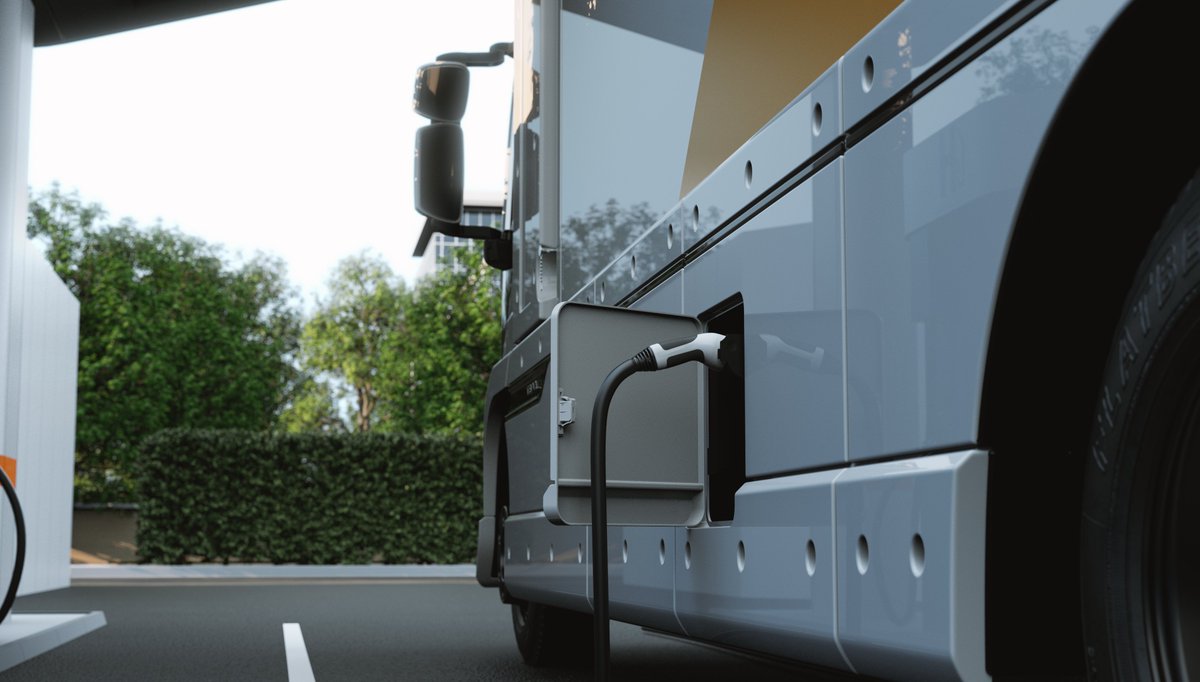 ➡️Fast charging⚡️ may seem like the next best thing, but in all user cases it is not a requirement. ⬅️ Tevva trucks get you started on fleet decarbonisation using existing depot electrical infrastructure. #charging #electrictrucks