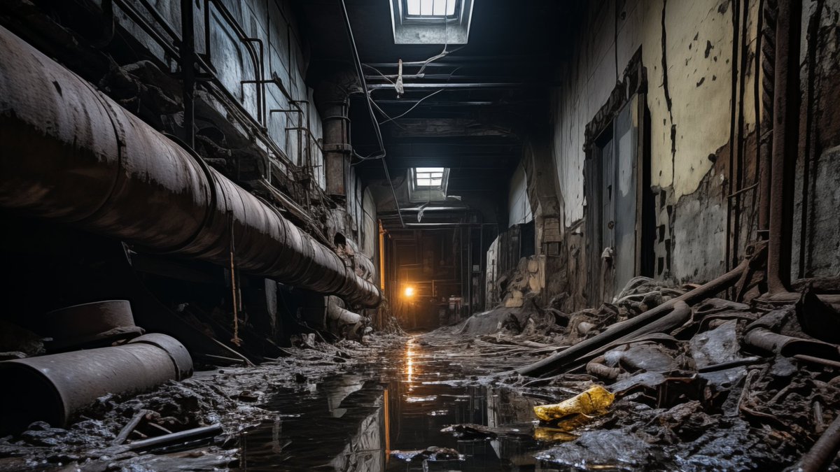 Unseen_Interact's tweet photo. "For the past 5 years, many legends have been told about the sewers I've explored, and only paranormal enthusiasts and urban explorers dare to venture into them. But no one has ever really been able to prove anything. Well, I know what I saw." https://t.co/CyNNozESwk