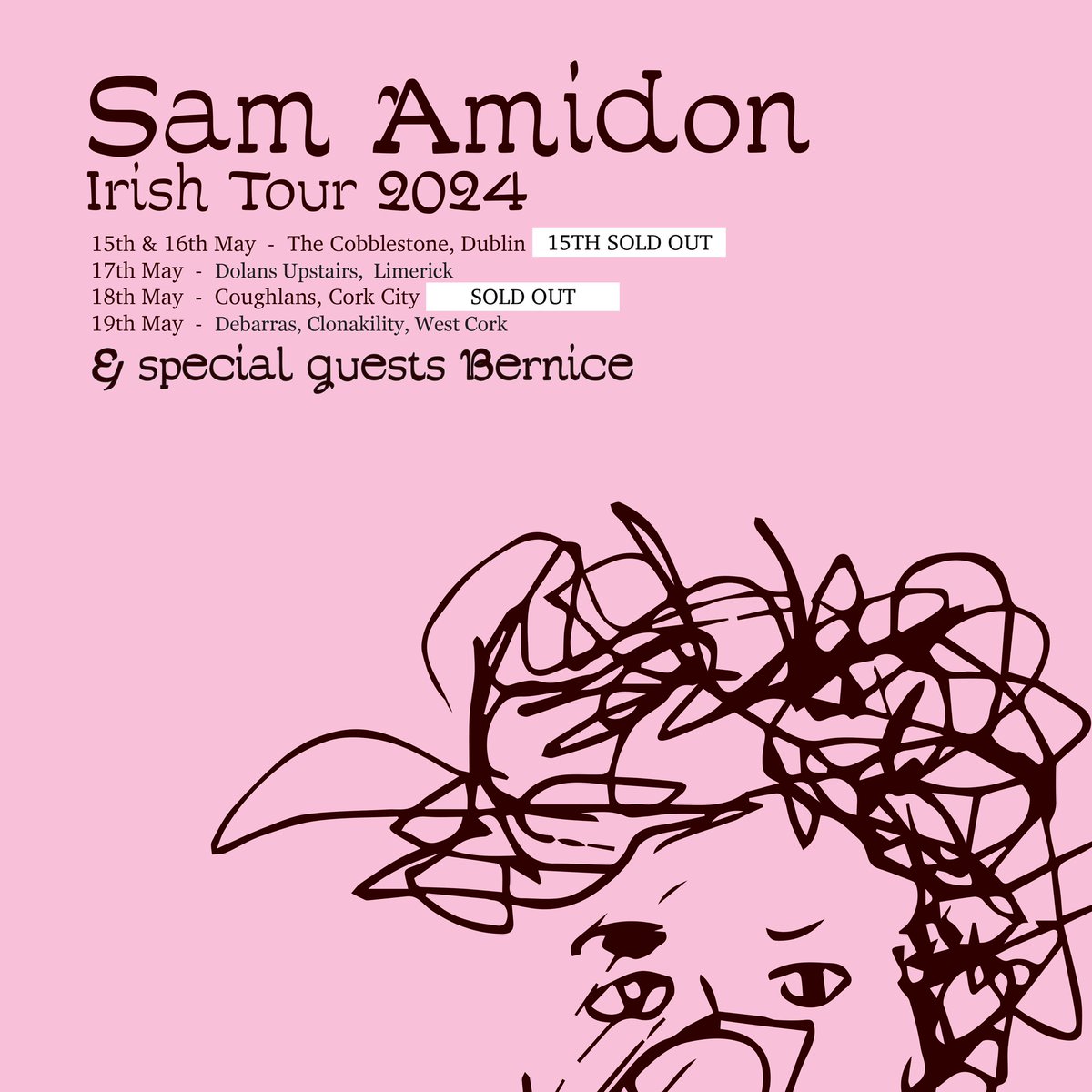 IRELAND FRIENDS see you in May some shows are sold out get your tix now !