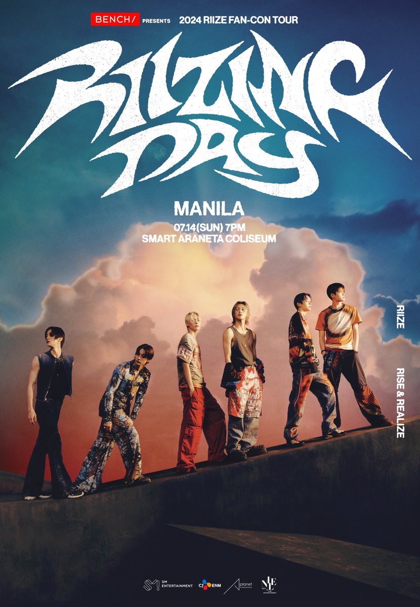 benchtm's tweet image. SAVE THE DATE: 2024 RIIZE FAN-CON 'RIIZING DAY' in MANILA

📍 MANILA 📅 2024.07.14 (SUN)

※ Ticket prices and other details will be announced soon.

#RIIZE #라이즈
#RISEandREALIZE 
#RIIZE_FANCON
#RIIZINGDAY
#BENCHxRIIZE
#GlobalBENCHSetter