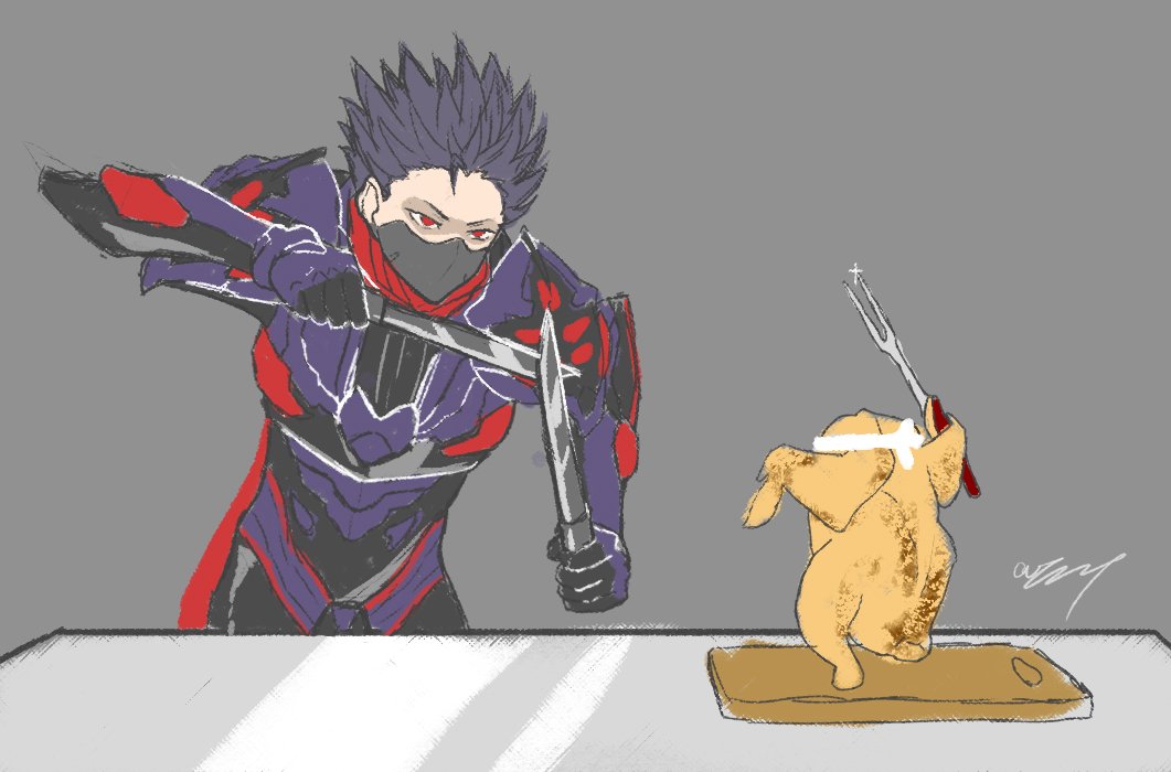 Faoid_False's tweet photo. #MEGAREX #HitechNinja
#lapix
Hitech Ninja vs roast chicken https://t.co/u1i46Jl77z