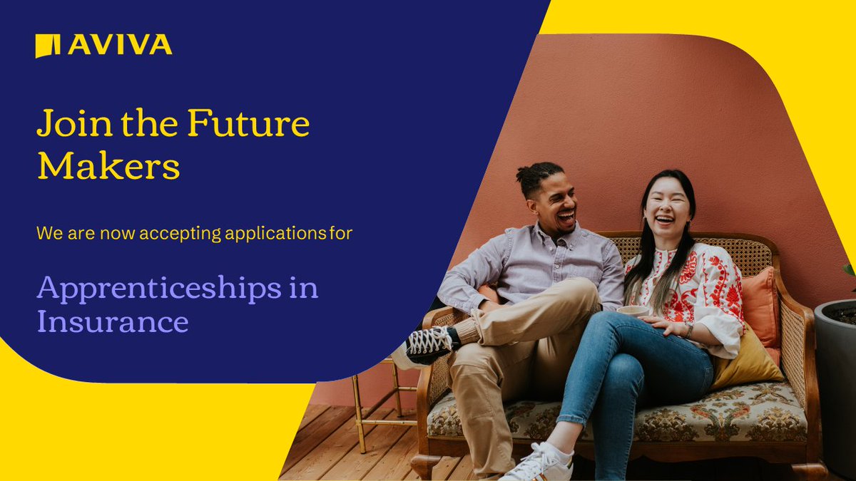 Aviva is excited to announce that we are now accepting applications for our 2024 Insurance Apprenticeship programme, offering opportunities in 3 locations. Apply today! Dublin 👉 aviva.wd1.myworkdayjobs.com/External/job/D… Cork 👉 aviva.wd1.myworkdayjobs.com/External/job/C… Cavan 👉 aviva.wd1.myworkdayjobs.com/External/job/C…