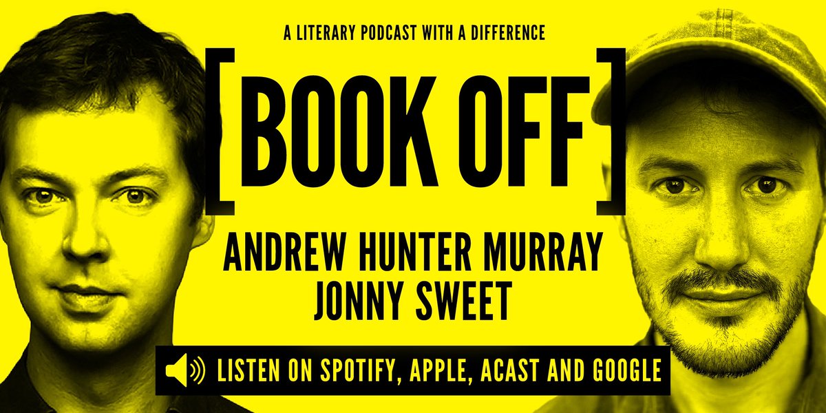 Intellectual chat? On Book Off? Oh no, we just cover little topics like the housing crisis, power held by the wealthy and murder. (but in a fun way) Join @andrewhunterm and @jonnytweet for a war of the words - and a jolly good chinwag about books too! pod.fo/e/231ebb