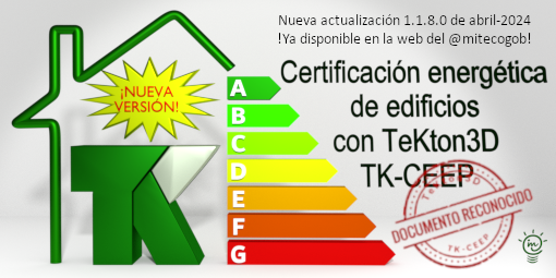 iMventa's tweet photo. 📢Publicada en la web del @mitecogob la nueva actualización 1.1.8.0 de #TeKton3D #TKCEEP, ahora con la posibilidad de añadir medidas de mejora al certificado energético. https://t.co/E7ns49akdf https://t.co/MOYLrxm9kB #software #documentoreconocido #certificaciónenergética https://t.co/JrYWAqn4uV