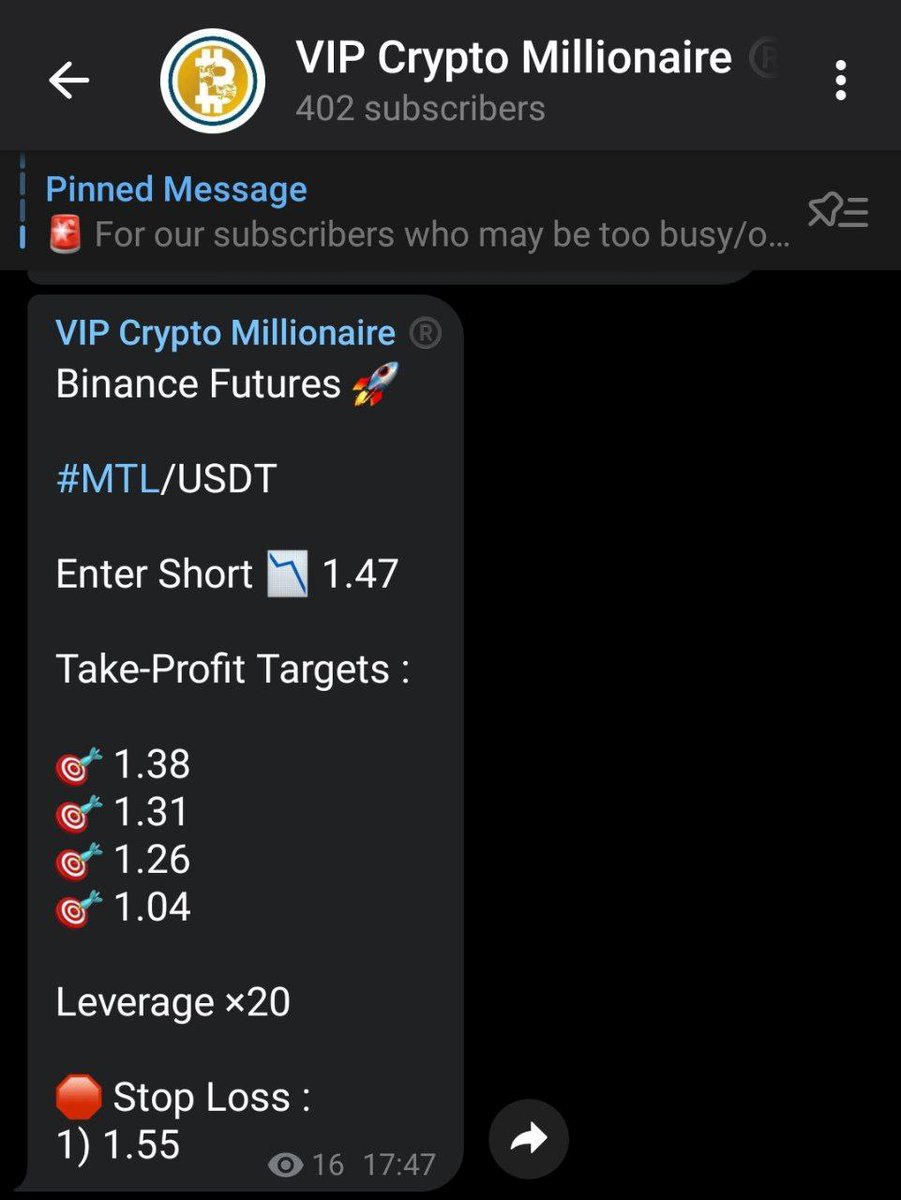 We made a good profit on $MTL Short 📉

Binance Futures
#MTL/#USDT Take-Profit target 1 ✅
Profit: 122.449% 📈
Period: 1 Hours 21 Minutes ⏰