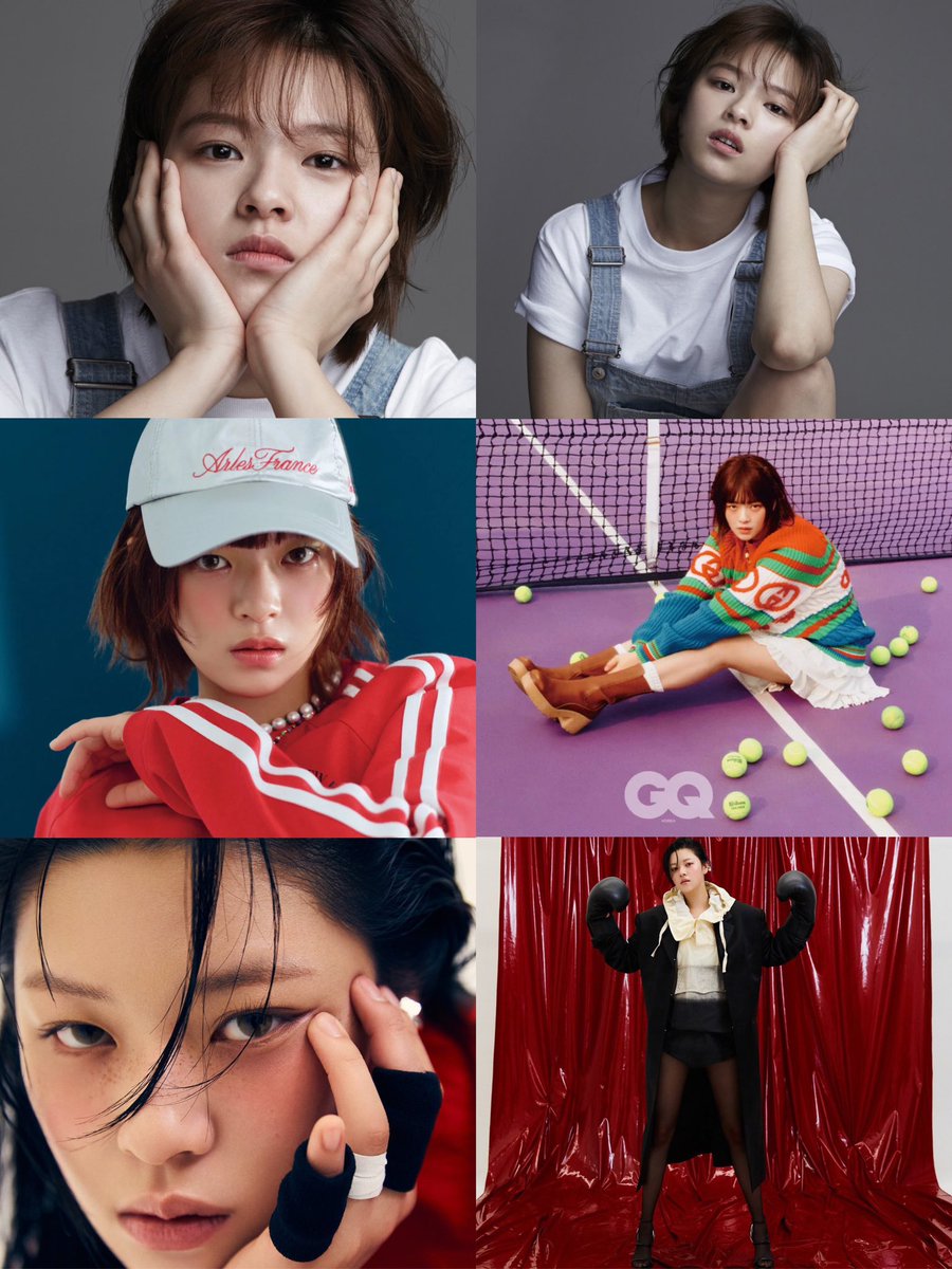 jeongyeon for gq korea really went from innocent to cool girl to baddie