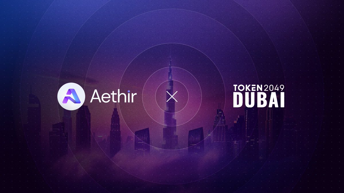 Hi Aethirians, Meet <a href="/MRRydon/">Mark</a>

- Mark is the co-founder of <a href="/AethirCloud/">Aethir</a>
- Despite floods, Mark is at <a href="/token2049/">TOKEN2049</a> Dubai🌊
- Come, say HI to MARK and meet him in person

- Mark will be the key speaker at below-mentioned events 👇🏻 sharing insights about DePIN, AI, and gaming

🧵👇🏻
