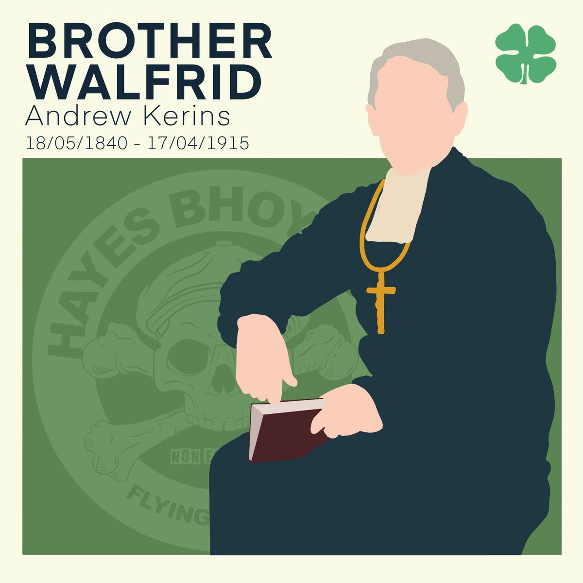 Today we remember Celtic’s founding father, Brother Walfrid, who passed away 109 years ago today. #CelticFC #HayesBhoysCSC