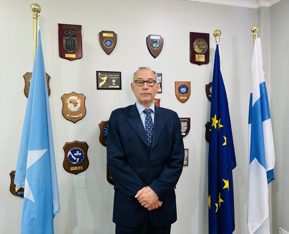 Today, we bid farewell to Head of Mission Kauko Aaltomaa after 1.5 years of dedicated leadership at EUCAP Somalia. Wishing him the best in retirement in Finland 🇫🇮. Congrats to our mission members awarded the CSDP Service Medal for their valuable service. 🏅