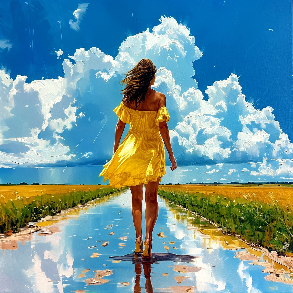 Lyrical art series
'Running on sunshine' - Jesus jackson

Lyrics into <a href="/midjourney/">Midjourney</a> and edited with <a href="/Photoshop/">Adobe Photoshop</a>

#GenAI #AIcommunity #AIArtwork #aiartist #midjourneyV6 #midjourneyartwork #lyricalartseries #ArtistOnTwitter #AiArtGallery #art