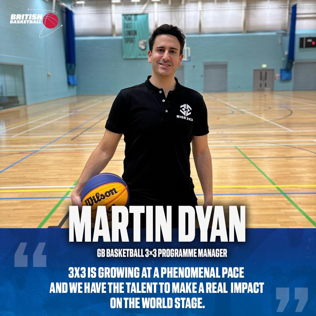 🇬🇧 We’ve appointed @MartinDyan as our 3x3 programme manager and we’ve entered #BritishBasketball teams into some BIG summer tournaments. Want to be considered for selection? Register now and find out more about Martin’s new role👇 gb.basketball/2024/04/16/pla…