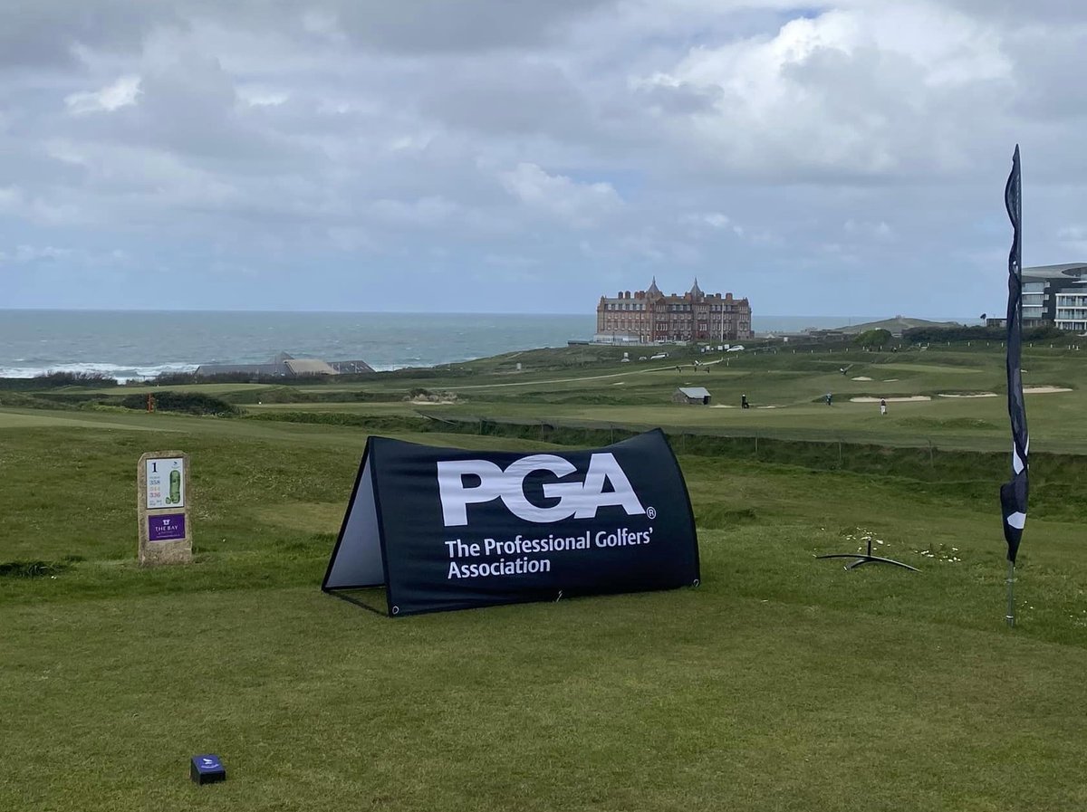 It is day 2 of the PGA South West Cornish Festival here at Newquay Golf Club. It is looking like it will be dry but breezy. Good luck to everyone.