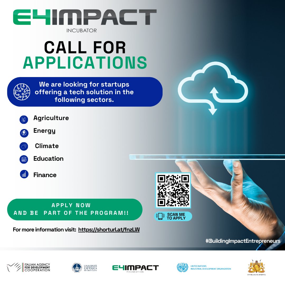 Attention!!!!, all tech entrepreneurs! Is your startup offering a tech solution in agriculture, energy, education, climate, and finance? Then here is an opportunity tailored just for you.