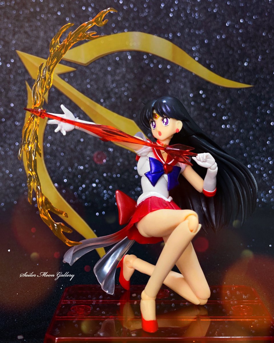 🥳Happy birthday to the Guardian of Fire, Sailor Mars! ❤️🔥
#セーラームーン #SailorMoon 
#SailorMars #SHFiguarts
