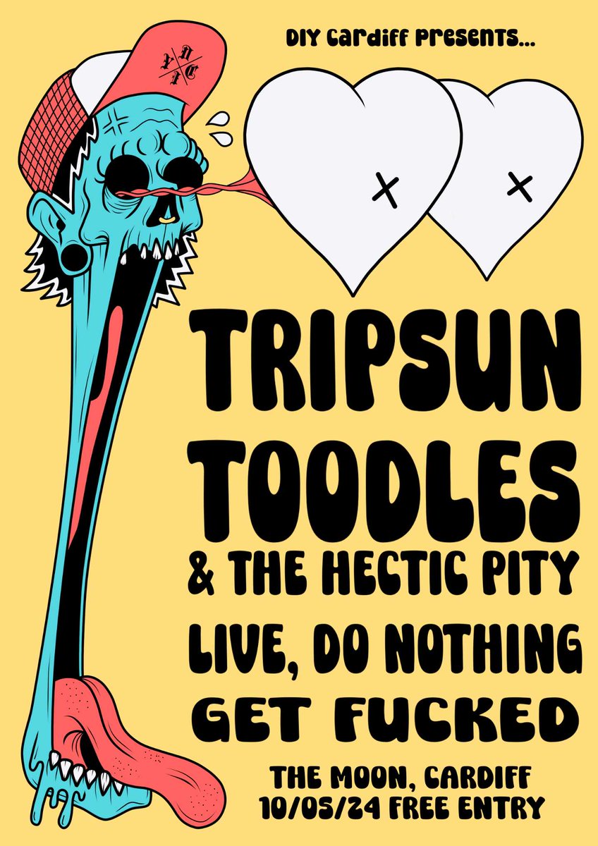 TRIPSUN TOODLES LIVE DO NOTHING (!!!!!!) GET FUCKED (NU BRISTOL RAGE) A FAMILY FUNCTION FREE ENTRY IN CARDIFF 10TH MAY AT DA MOON