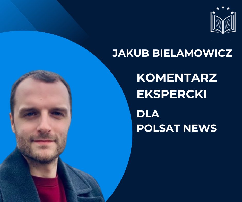 🔔 Ekspert INE, @KubaBielamowicz wystąpi dziś w ☀️ Polsat news w wieczornym paśmie wydarzeń o godzinie 23:00. Będzie to komentarz ekspercki odnoszący exit poll 🇭🇷. Zapraszamy do oglądania transmisji na żywo! | 🟨 Instytut Nowej Europy