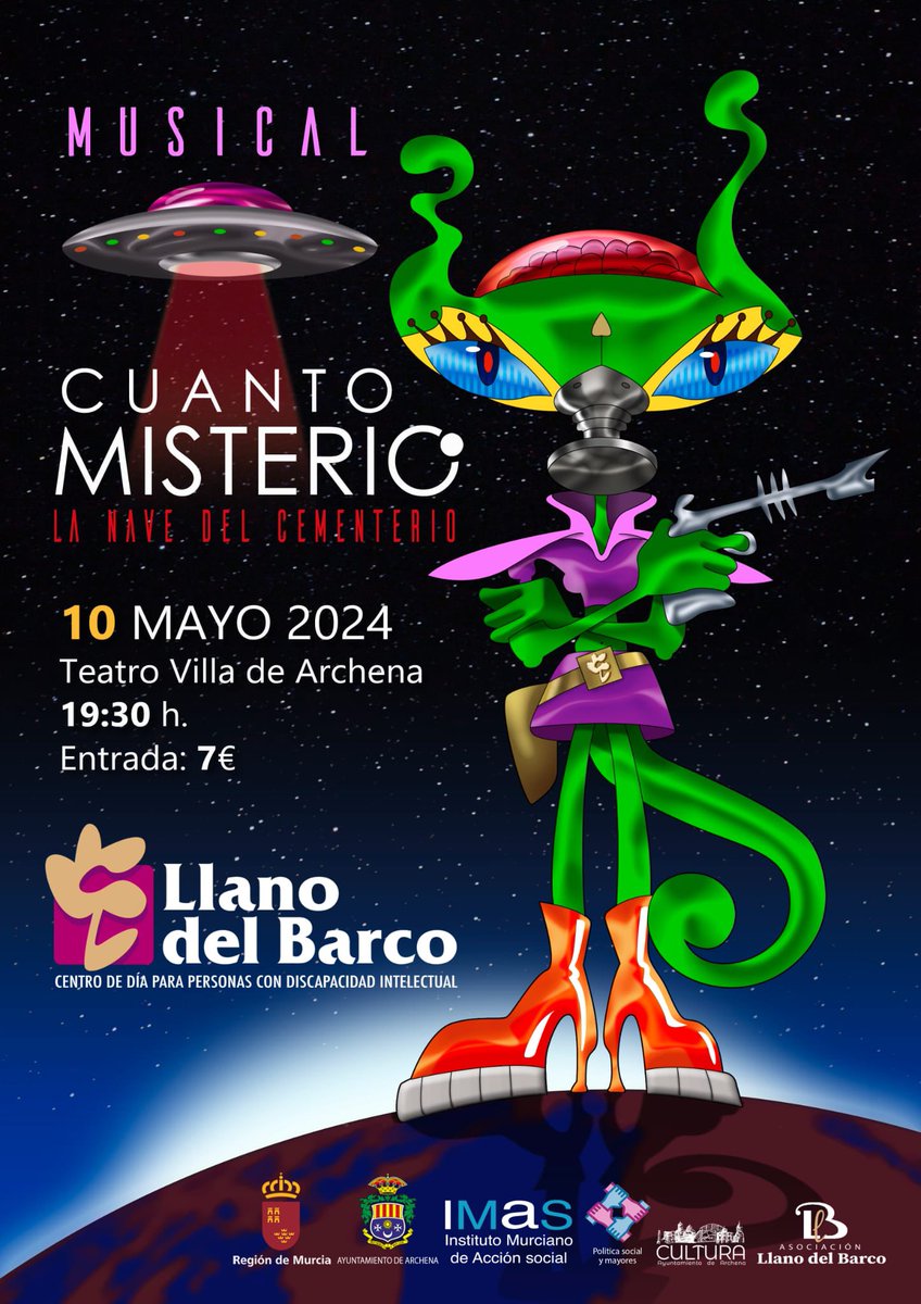¡Ya puedes hacerte con tus entradas 🎫!

¡Apunta 📝, el próximo 10 de mayo tenéis una cita con el #llanodelbarco 👽!