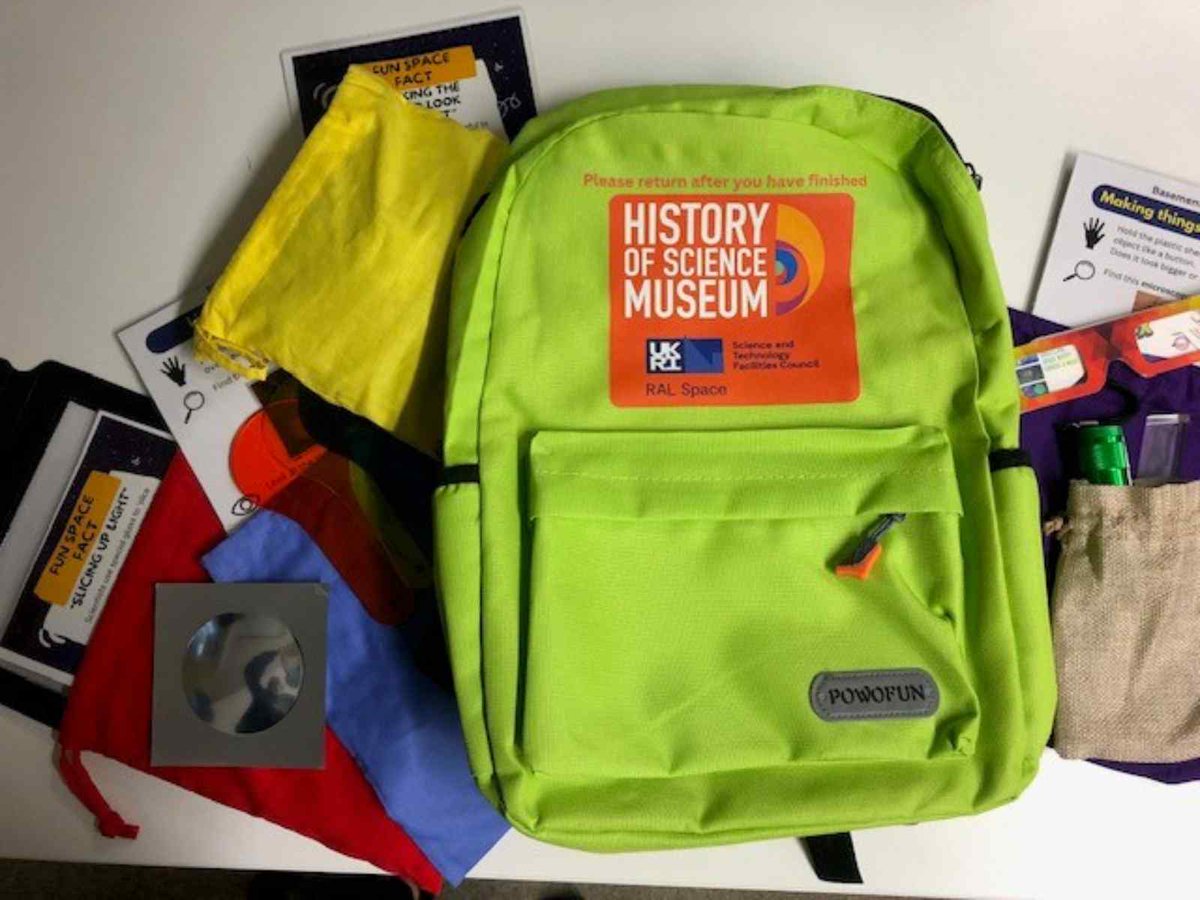 Looking for a SEND-friendly science activity for all the family? We'd love your feedback on our new backpacks. They're FREE to borrow this weekend: How Does It Work? Sat 20 & Sun 21 April See you there! #SEND #kidsinmuseums #littleoxplorers