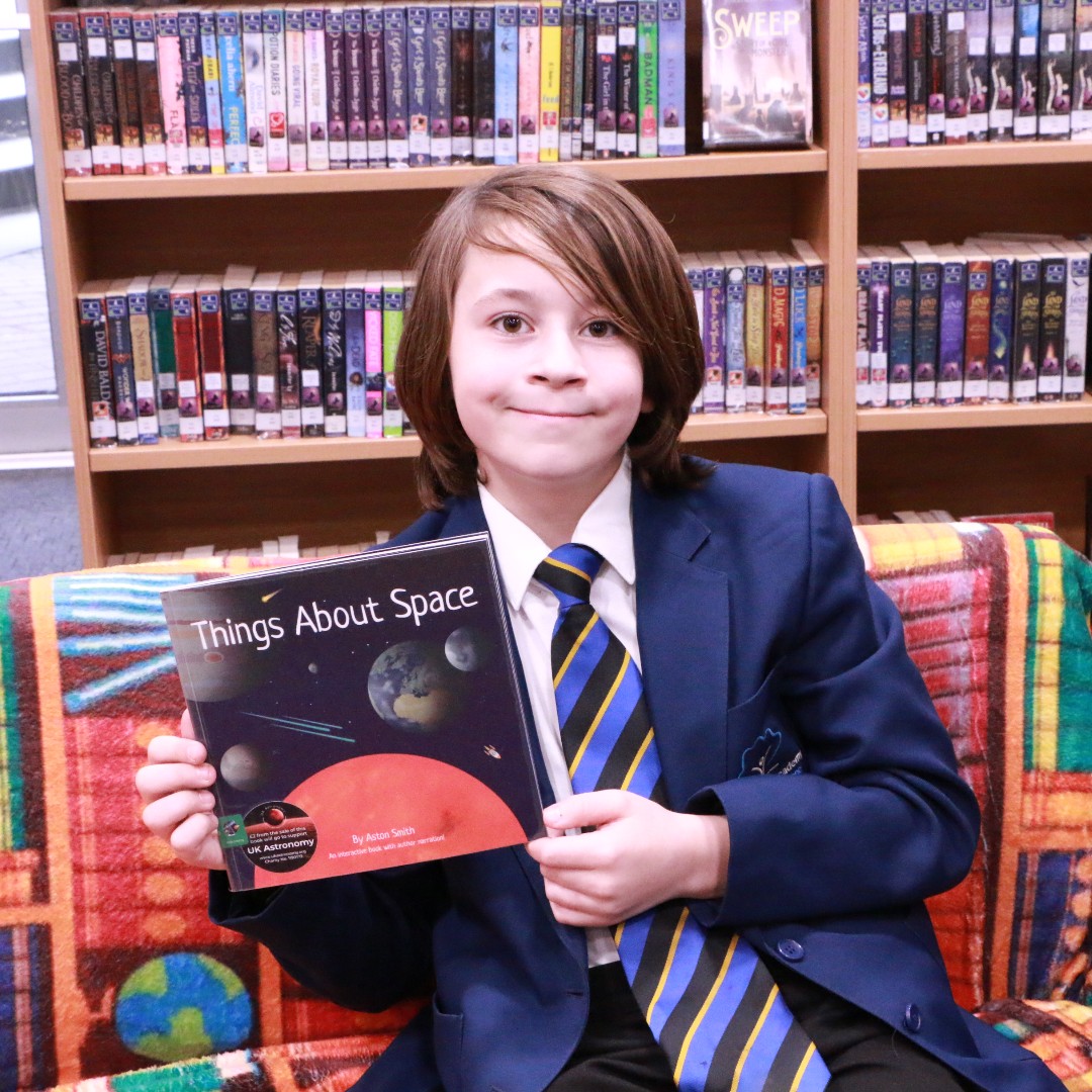 Year 7 student Aston will deliver a STEM lecture after school today for Year 7 and 8 students. He will talk about his journey to becoming a published author and his passion for astronomy. #STEMLectures #NucleusSTEM #Astomomy #ThingsAboutSpace