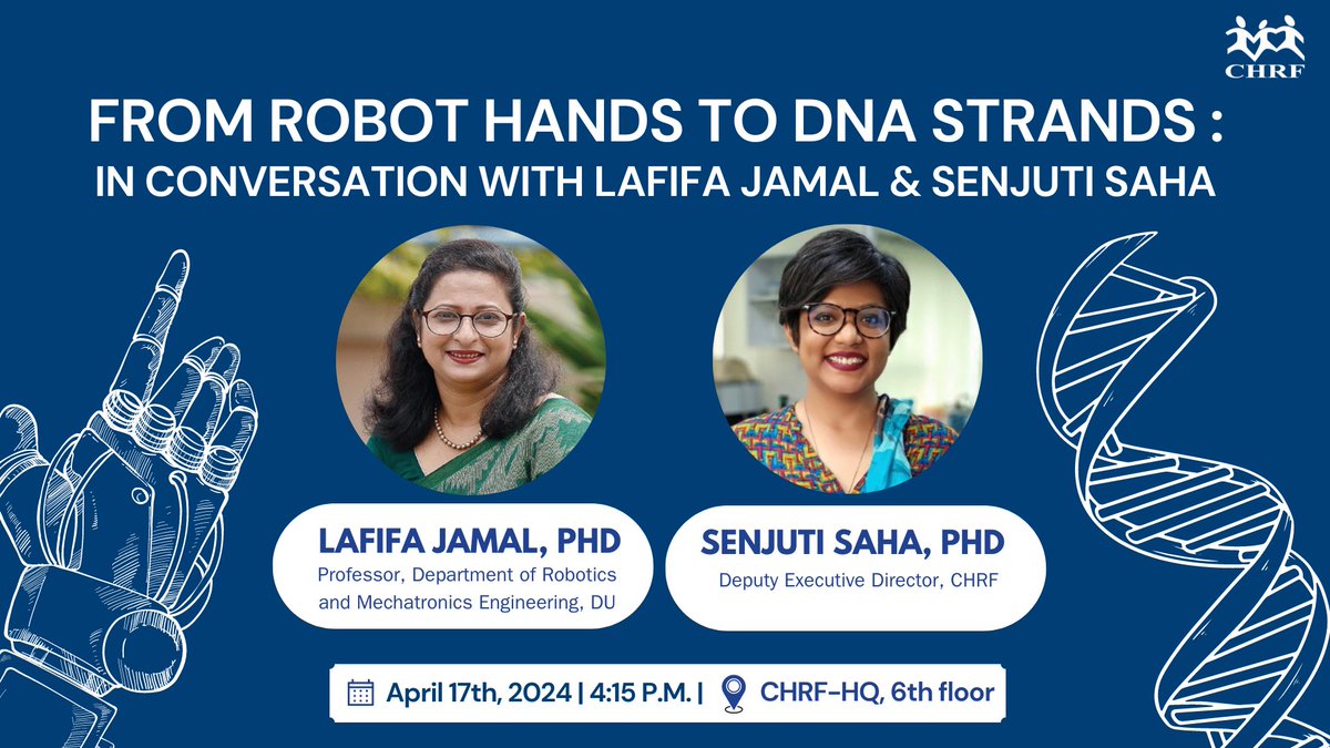 It is always an exciting day at CHRF! Our highlight for today is hosting a very special guest, Professor Lafifa Jamal at our headquarters for an insightful talk.