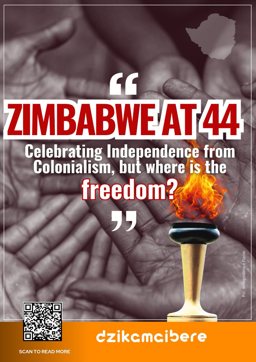 Zimbabwe at 44: Celebrating Independence from Colonialism, but where is the freedom? Tomorrow Zimbabwe turns 44 as an independent country. There will be pomp and fanfare in Buhera, Murambinda, my home area where the President of Zimbabwe will be presiding over the independence