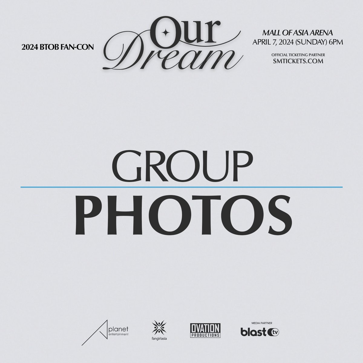 Hey Philippine Melody! We know it's hard to move on and the post-concert blues are rough, but here's something to lift your spirits up! 💙 Let's keep the dream alive with these group photos from the 2024 BTOB Fan-Con Our Dream in Manila! Download here: bit.ly/BTOBManilaPhot……