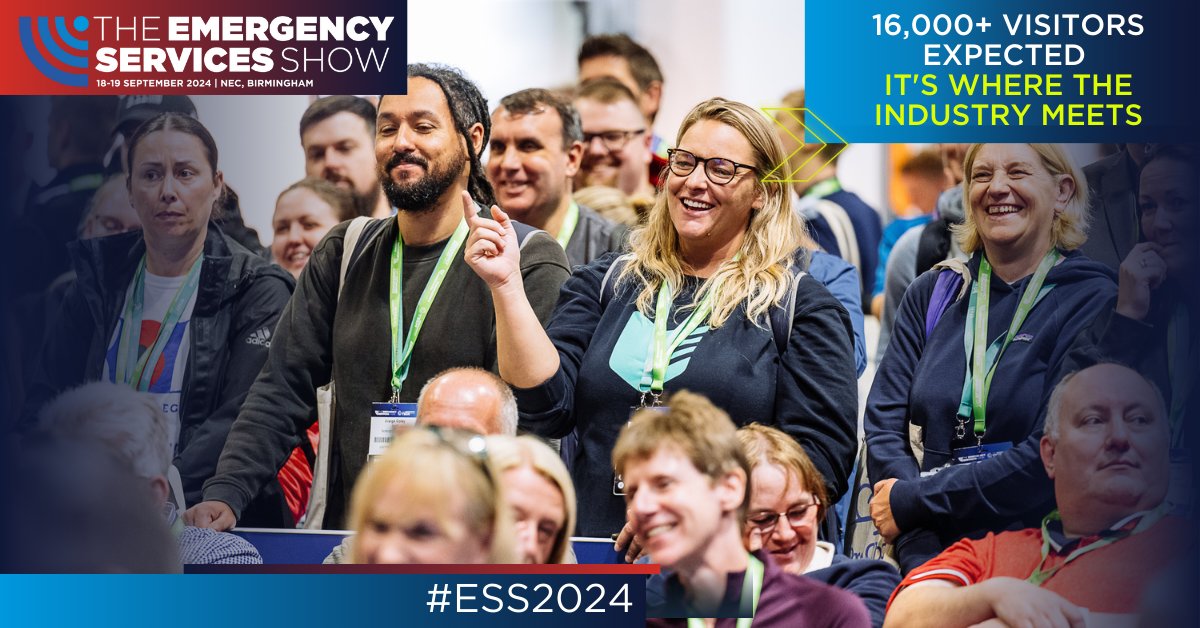 🔊Did you know that 80% of our audience exclusively attends The Emergency Services Show? With 16,000+ visitors expected, it's where the industry meets. Join us to experience the UK’s industry-leading, award-winning blue light event.: hubs.la/Q02s-Ltg0 #ESS2024 #Networking