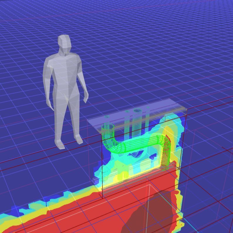 Visualise complex radiation data overlays in real-time with Cyclone and gain rapid insights into radiation safety. Make informed decisions faster with our cutting-edge #MCNP6 integration! Check out bit.ly/48xoEPz #Radiation #Safety #Nuclear