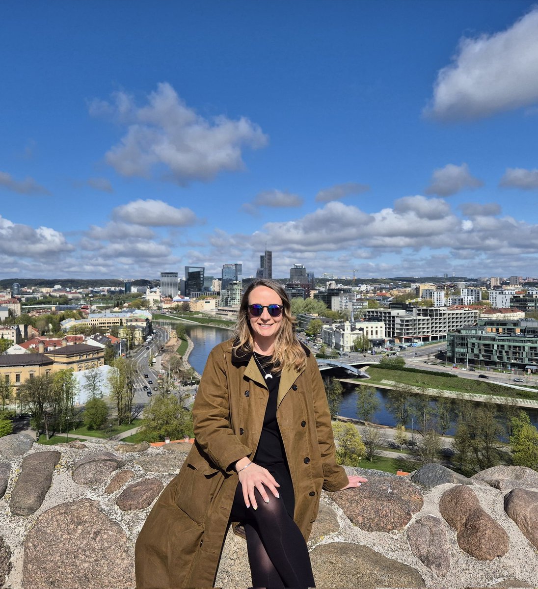On leave today exploring Vilnius before  ECSWR kicks off fully tomorrow. And the sun came out in stark contrast to yesterday's freezing rain