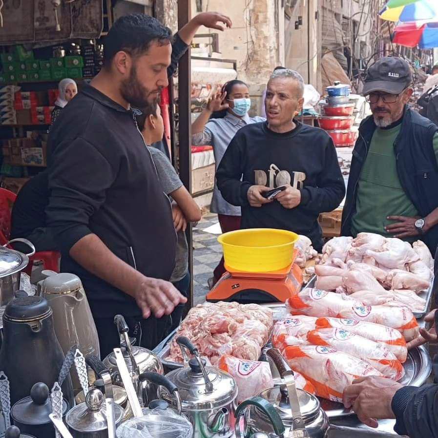 Scènes de marché dans le Nord de Gaza, 14-16/4. Marktkramers in het Noorden van Gaza, 14-16/4. 📷 @cogatonline