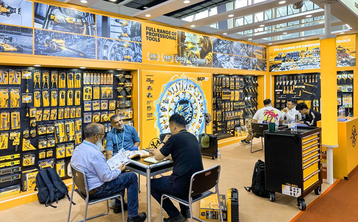 TolsenWorld's tweet image. Ongoing！TOLSEN Tools is participating in the 135th Canton Fair. Booth no.: Hall 13.2, G18-20 TOLSEN continues to expand its influence. Now we are looking for distributors worldwide. If you are interested, don&apos;t hesitate to contact us. #CantonFair135th #GlobalDistributors