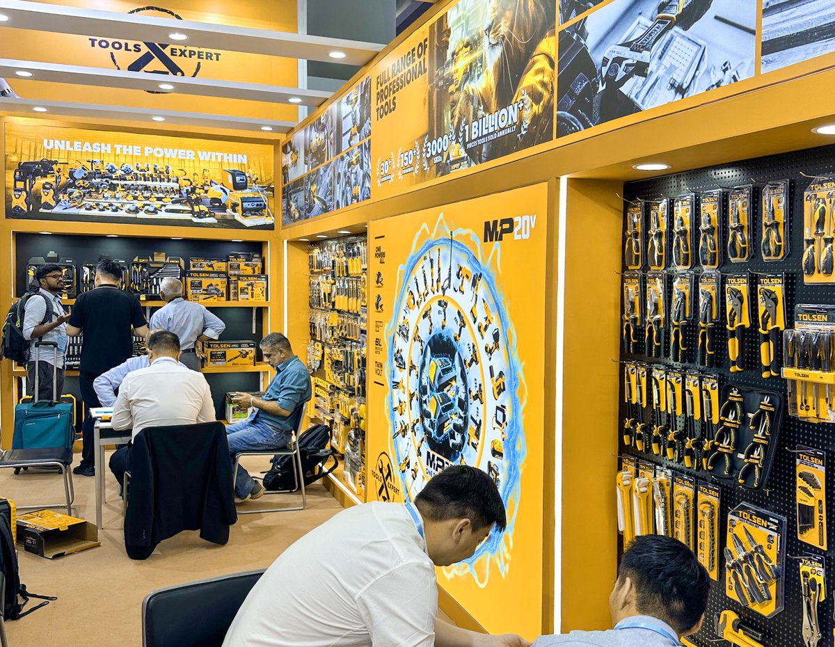 TolsenWorld's tweet image. Ongoing！TOLSEN Tools is participating in the 135th Canton Fair. Booth no.: Hall 13.2, G18-20 TOLSEN continues to expand its influence. Now we are looking for distributors worldwide. If you are interested, don&apos;t hesitate to contact us. #CantonFair135th #GlobalDistributors