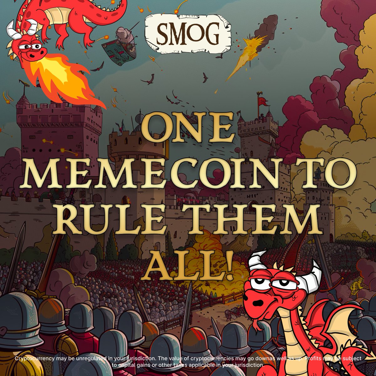 SMOGToken's tweet photo. $SMOG 🐉 | The greatest #Solana #Airdrop of all time! 🔥

Trade and complete quests on #Zealy to qualify in the airdrop and climb the leaderboard! 🥇

🌐 138K+ Cross platform Community
👥 118K+ Holders
💰 $77.77M+ MC
✅ 10.6M Quests Completed

🪂 https://t.co/3EQxvQwsw3 🔗 https://t.co/KqdWlA2Sdf