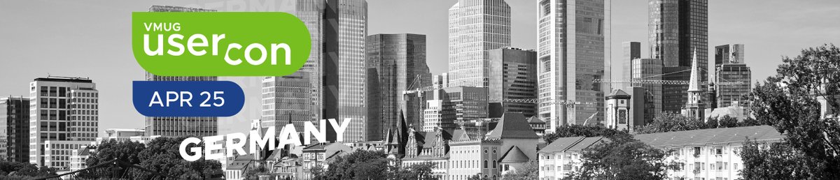 Get ready to join us at the VMUG German UserCon in Frankfurt Kap Europa on April 25th!
Don't forget to grab your exclusive VMUG Berlin stickers sponsored by Sticker Mule from <a href="/brahmjeet30/">Brahmjeet Singh</a> . stickermule.com/eu/custom-stic…
Register here for the event: my.vmug.com/s/community-ev…