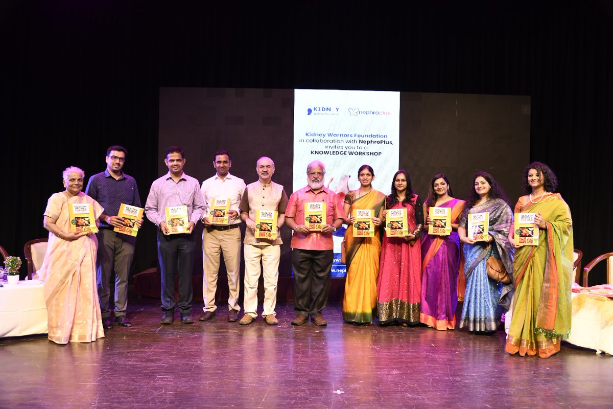 #booklaunch #recipes #ckd 
#kidneydisease

On 4th Sept 2022 we launched 'Healthy Recipes for CKD' at our Knowledge Workshop in Bangalore. 130 recipes, suitable for all stages of CKD. 
Order here: amazon.in/Healthy-Recipe…