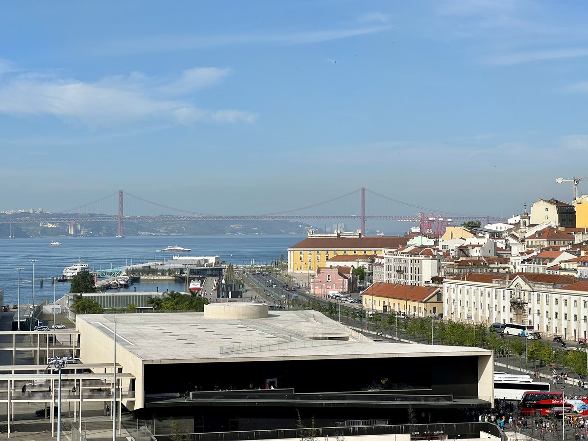 Docked in Lisbon today on @RoyalCaribbean #jeweloftheseas along with @CruiseNorwegian Escape and @ambassadorcruis Ambition

#cruise