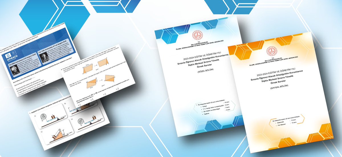 tcmeb's tweet image. Liselere Geçiş Sistemi (LGS) Kapsamındaki Merkezî Sınava Hazırlanan Öğrenciler İçin Yeni Örnek Sorular ve Çözümlü Videoları Yayımlandı

👉🏻 meb.ai/pC9xBP